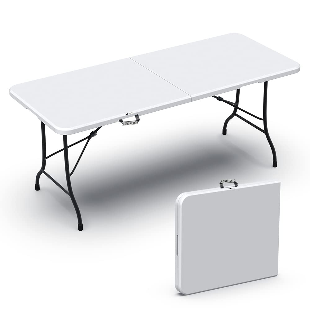 Folding Table White 6ft
