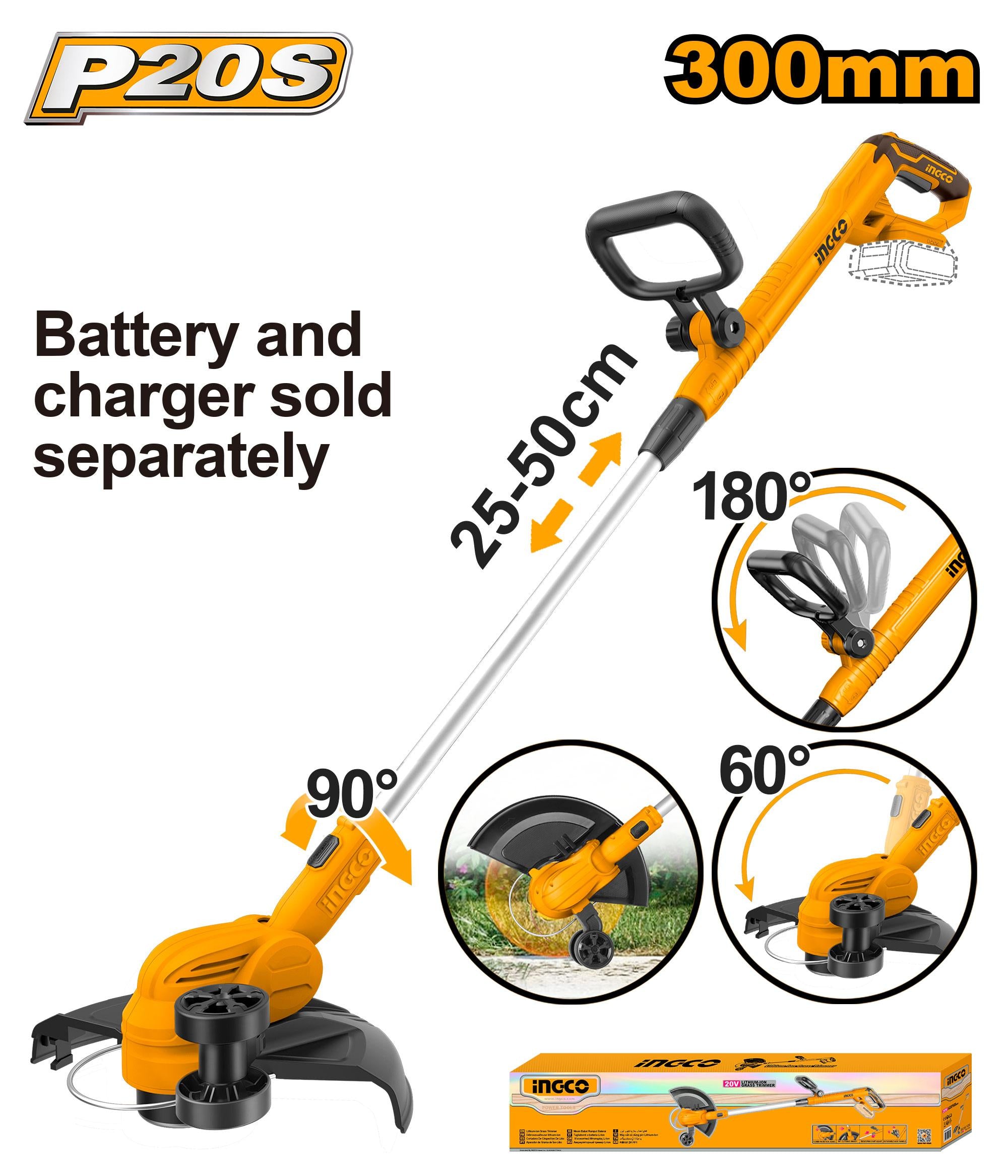 Lithium-Ion Grass Trimmer