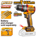 Compact Brushless Cordless Impact Drill