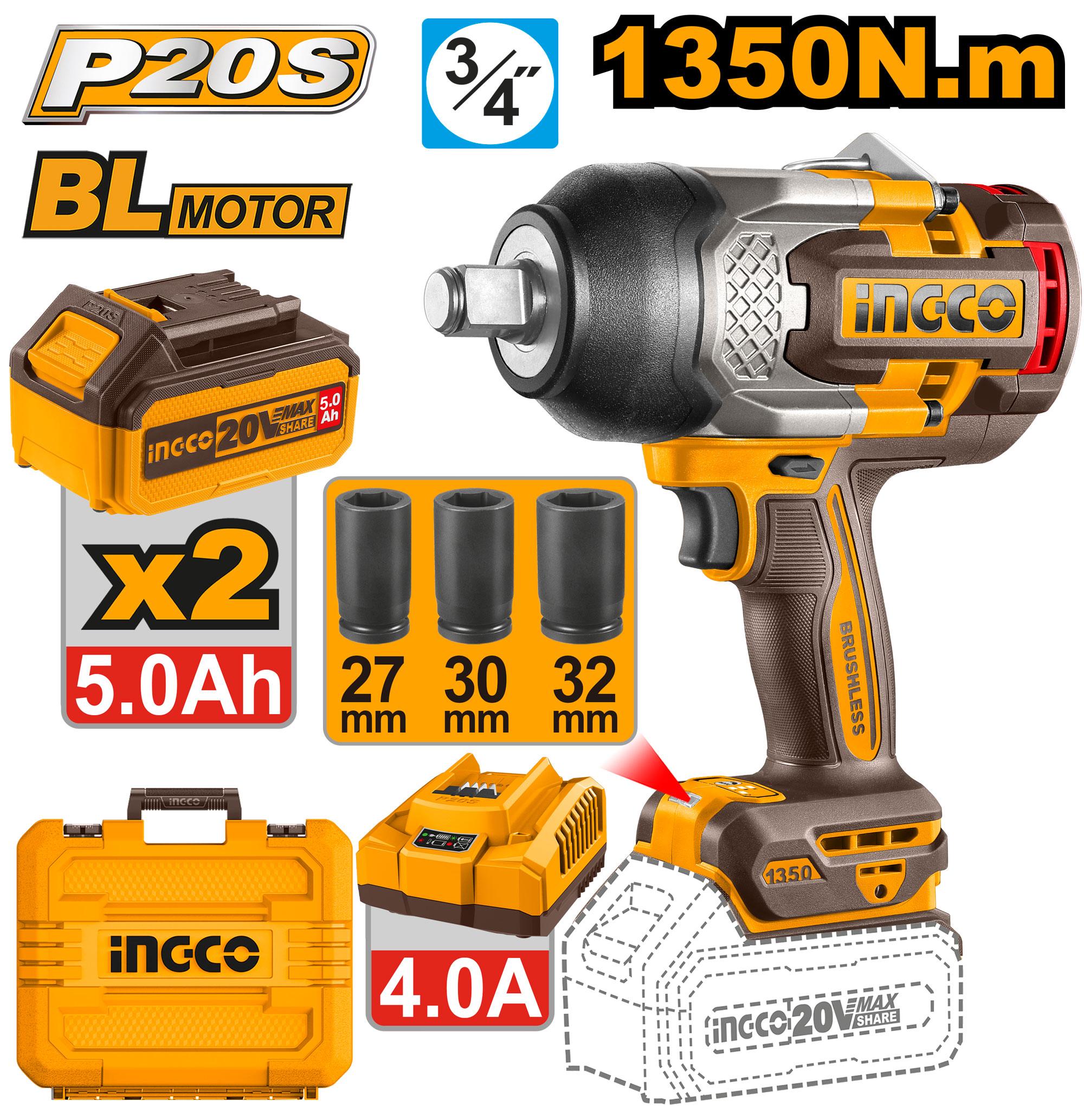 Cordless Impact Wrench Industrial