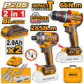 Cordless 2 Pcs Combo Kit