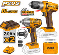 Cordless 2 Pcs Combo Kit