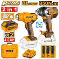 Cordless 2 Pcs Combo Kit