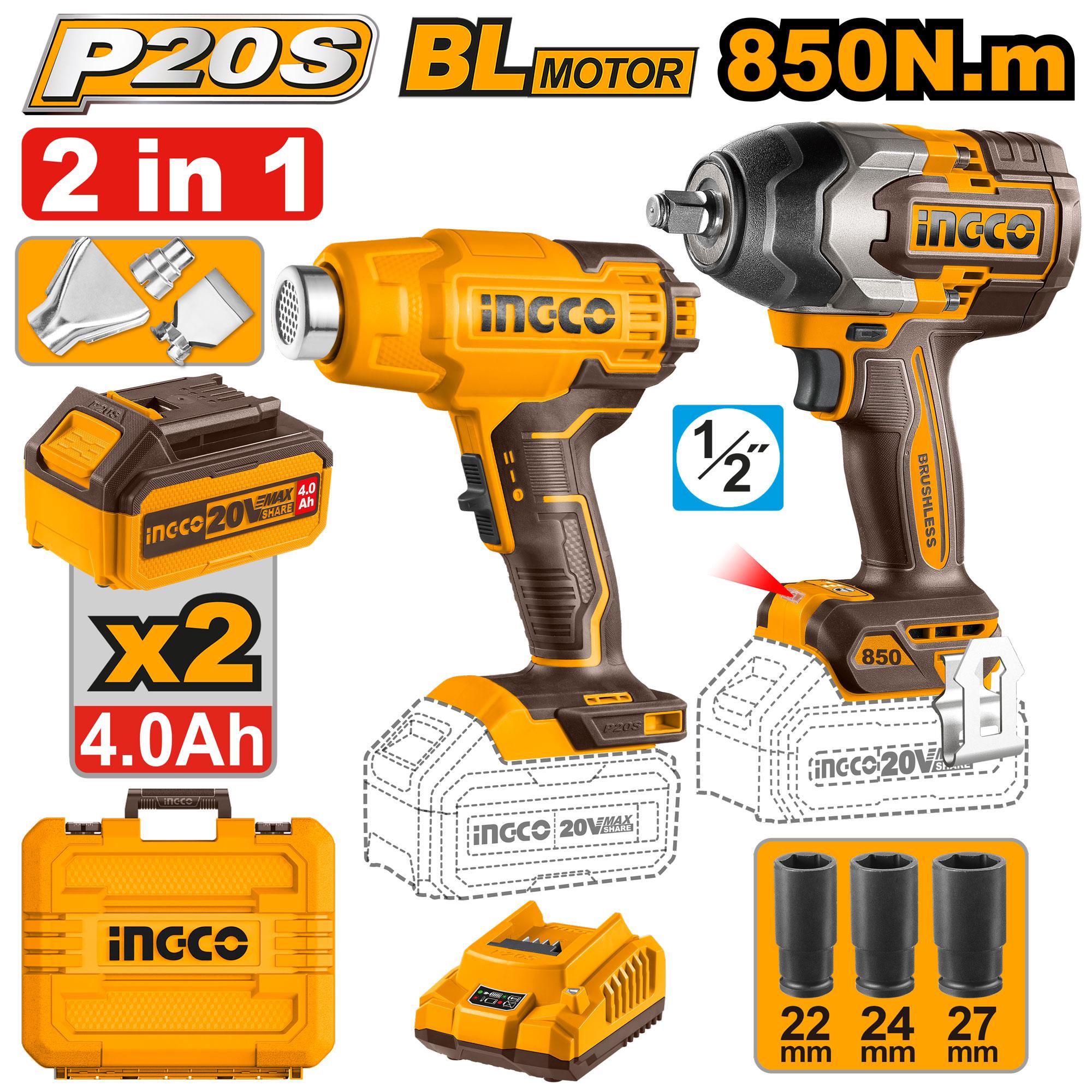 Cordless 2 Pcs Combo Kit