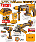 Cordless 3 pcs combo kit