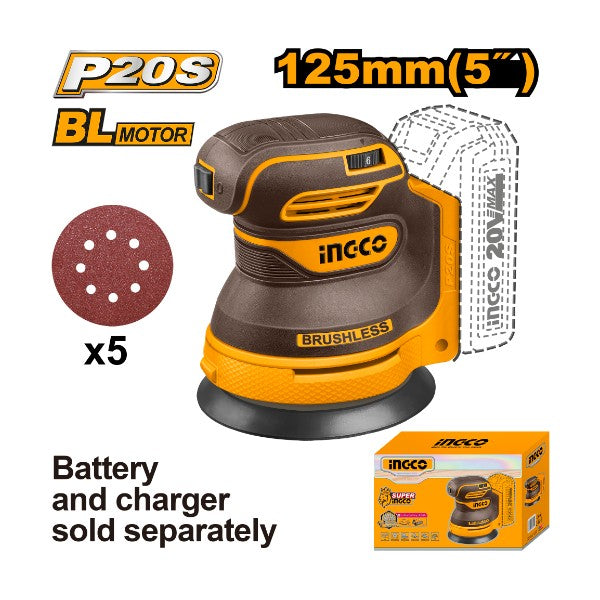 Cordless Random Orbit Sander