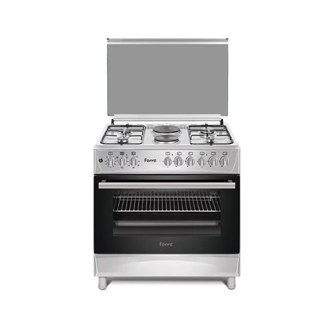 Ferre 4 Gas Burners + 2 Hot Plates