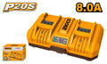 P20S 2 Port Lithium-Ion Battery Charger