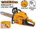 Gasoline Chain Saw 18"