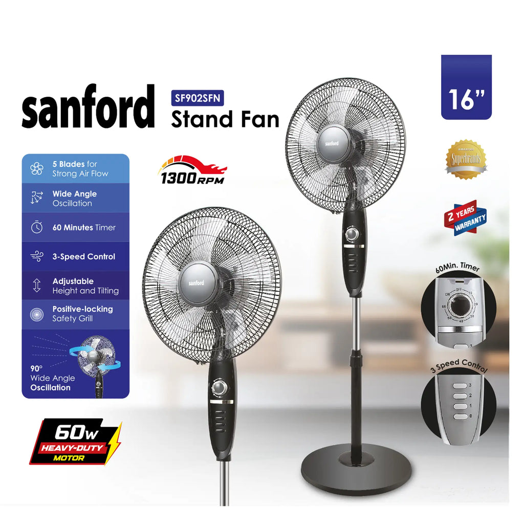 Sanford 16" Stand Fan