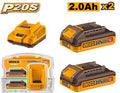 P20S Lithium-Ion Battery and Charger Kit