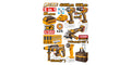 5 Pcs Cordless Industrial Combo Kit