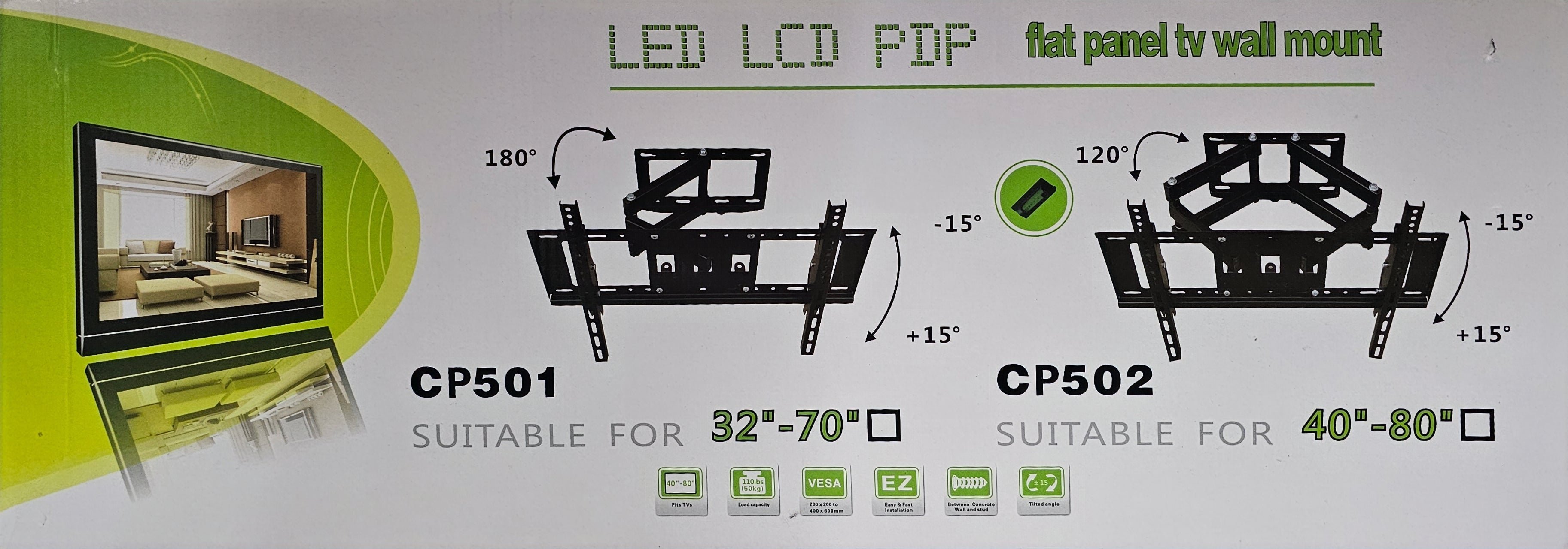 TV Wall Mount 37" - 70"