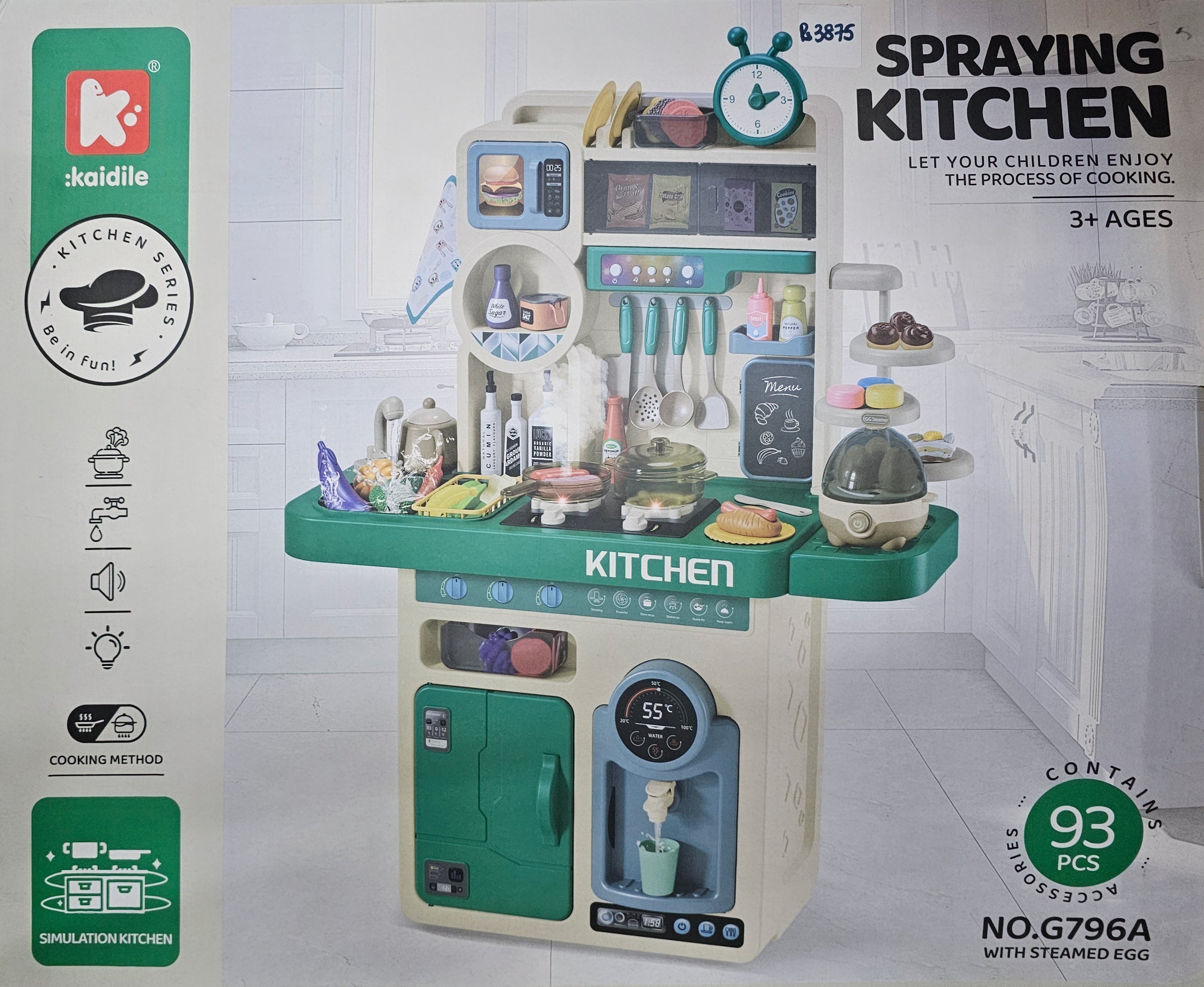Kitchen Set Toy 93 Pcs