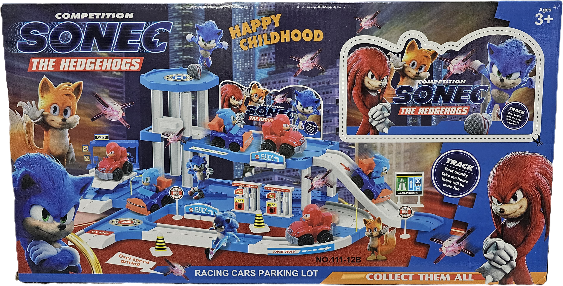 Sonic Parking Lot Toy